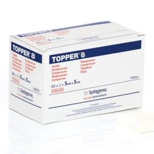 Topper 8 Kompressen, steril, 10cm x 10cm, VE=75x2 Stk.