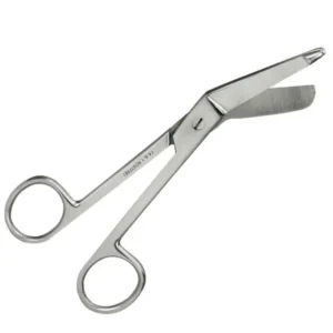 Verbandschere nach Lister, kniegebogen, 20cm lang