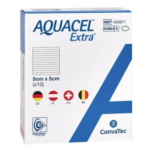 Aquacel Extra 5 x 5 cm, VE= 10 Stk.
