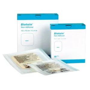 Biatain Schaumverband, steril, selbst haftend 7,5x7,5,VE= 10 Stk.