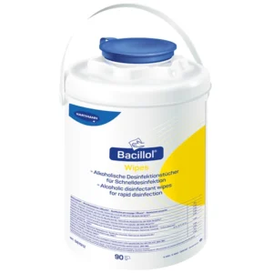 Bacillol Wipes, Standbodenbeutel, gebrauchsfertige, alkoholische Schnelldesinfektionstücher, VE=90 Tücher