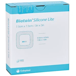 Biatain Silikon lite, steril, 7,5x7,5cm, VE=10Stk.