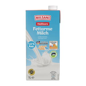 Aldi H-Milch 1 Liter, 1,5 % Fett