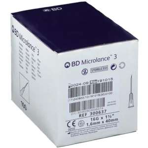 BD Microlance 16G x 1 1/2, weiß, 1,65mm x 40mm