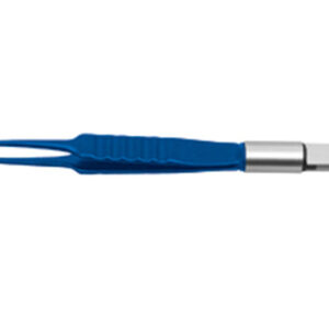 Bipolare Pinzette zum Einmalgebrauch, gerade, Spitze 0,5mm, Länge 105mm, VE=25 Stück