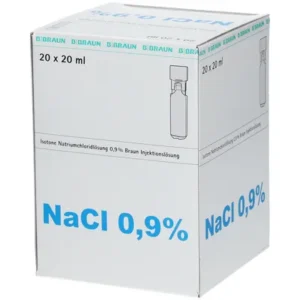 * Serviceartikel *
Isotonische Kochsalzlösung 0,9%, Miniplasco connect, 20ml Ampullen, VE=20 Stück --- Verkauf und Abrechnung über unseren Servicepartner ---