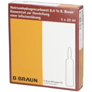 *Serviceartikel*
Natriumhydrogencarbonat 8,4% 10x20ml --- Verkauf und Abrechnung über unseren Servicepartner ---