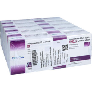 *Serviceartikel*
Novaminsulfon 2500 Injekt, 5ml, VE=100 Ampullen
 --- Verkauf und Abrechnung über unseren Servicepartner ---