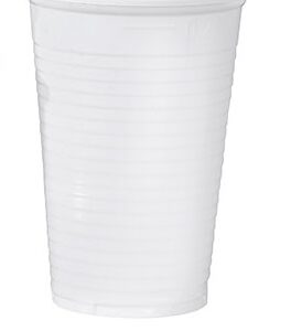 Urinbecher 150 ml, Plastik, weiß