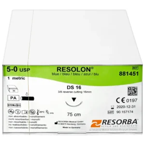 Resolon blau DSM 16, 75cm, 5/0    881530