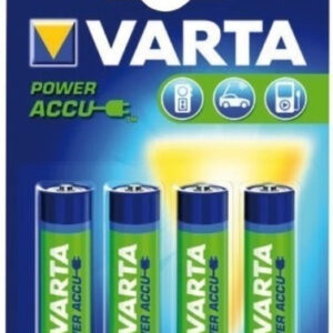 Varta Akku-Batterien Micro AAA, 1,2V, 1000mAh, VE= 4 Stk.