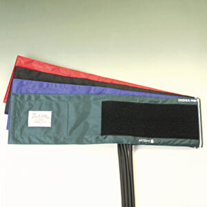 Blutdruckmanschette für Prakticus II, 2-schlauch, für starke Oberarme, waschbar bis 60°, Maße: 60x14,5 cm, Farbe: schwarz