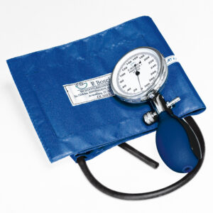 Blutdruckmessgerät-Prakticus I, 68mm Durchmesser, 1-Schlauch, Farbe blau