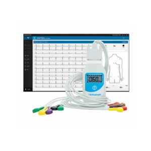 Vitalograph BT12 EKG mit Spirotrac® 6 Software
Schnelle, genaue und zuverlässige 12-Kanal-Messungen direkt auf Ihrem PC, Laptop oder Tablet
Produktklasse gemäß 93/42/ECC (MDD): IIa
Abmessungen: 61mm (Breite) x 106mm (Höhe) x
23mm (Tiefe)
Gewicht inkl. Kabel: 210g mit Batterien (154g ohne
Batterien)
Stromversorgung: 2 AA-Batterien (1,5V) oder Akkus (1,2V)
Datenübertragung: Drahtlos, Standard-Bluetooth 2.1
Elektroden: Standard-EKG-Elektroden mit Druckknopf
Abtastrate: 500Hz
Digitale Auflösung: 2,6 µV
Auflösung: 24-Bit-A/D-Wandler (15 Bit übertragen)