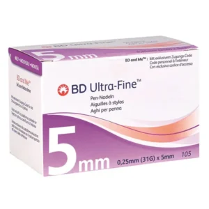 BD Ultra-Fine Pen-Nadeln 31G 0,25 x 5mm